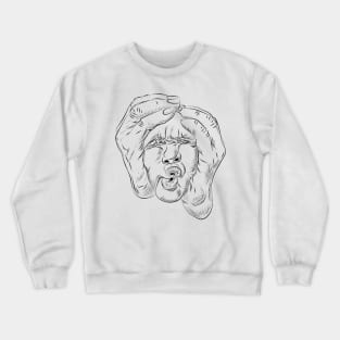 Plasticine head Crewneck Sweatshirt